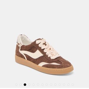 Dolce Vita Notice Sneakers Chocolate Corduroy 
New in Box
